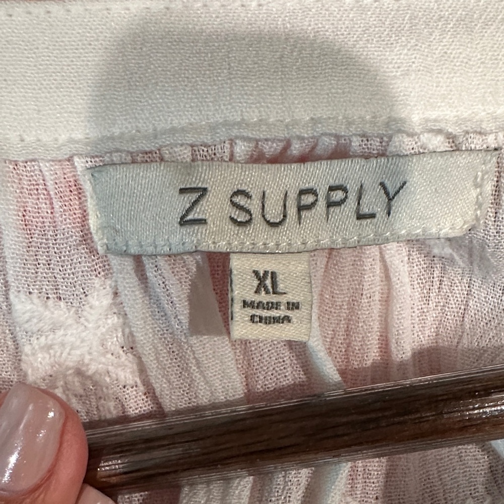 Z Supply White Mini Dress - Picture 3 of 3